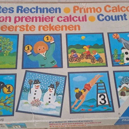 Children's educational puzzle game in very good condition