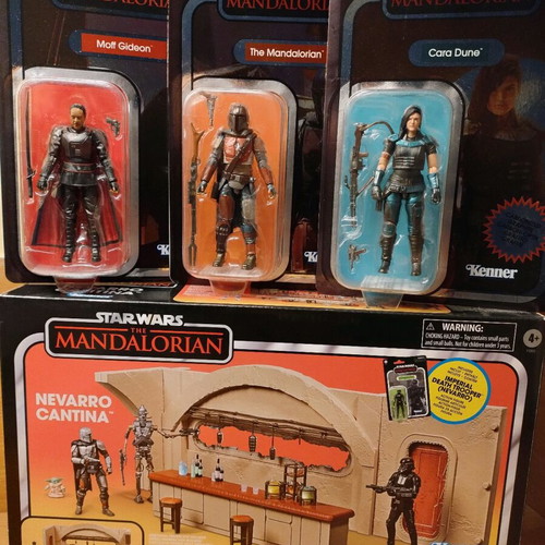 Star Wars Vintage Collection 3.75 Mandalorian Nevarro Cantina new set of 5 figures