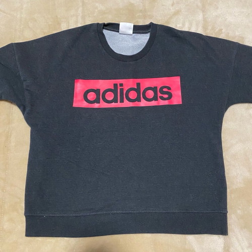 Adidas women's shirt size M used, black and red