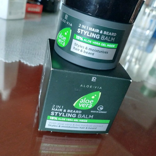 Aloe Vera 2 in 1 styling balm for hair and beard new, 50ml