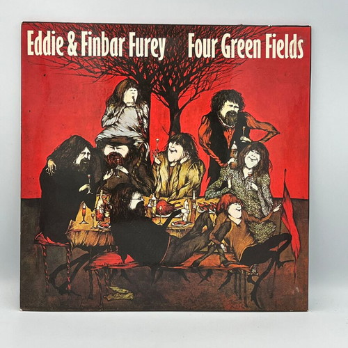 Eddie & Finbar Furey Four Green Fields vinyl record used