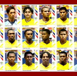 World Cup 2006 Ecuador team set