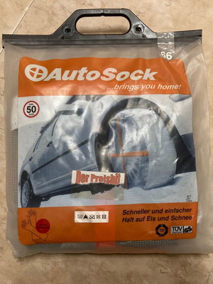 Χιόνοκουβέρτες αυτοκινήτου Auto Sock καινούργιες για ελαστικά 175/75/16 κ.ά.