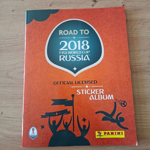 Road to Russia FIFA World Cup 2018 Panini Sticker Album like new