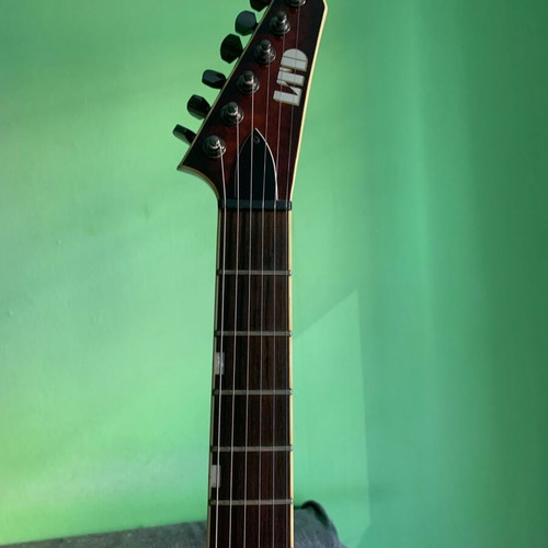 ESP LTD MH-250NT electric guitar, Dark Brown Sunburst
