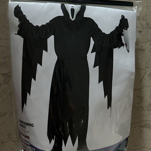 Screaming Ghost carnival costume like new for 5-7 years old