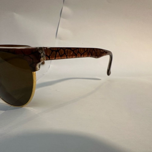 Kurzenberger KB 70380 Vintage Sunglasses Brown Tortoiseshell with Gold Details new