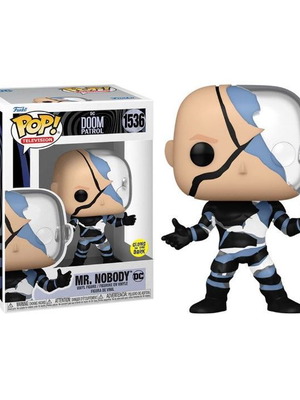 Funko POP! Figure The Doom Patrol - Mr Nobody #1536 (Glows in the Dark)