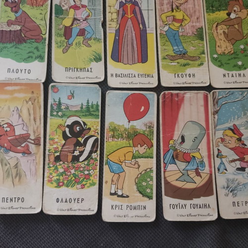 Melo Disney collectible cards pack of 10 used