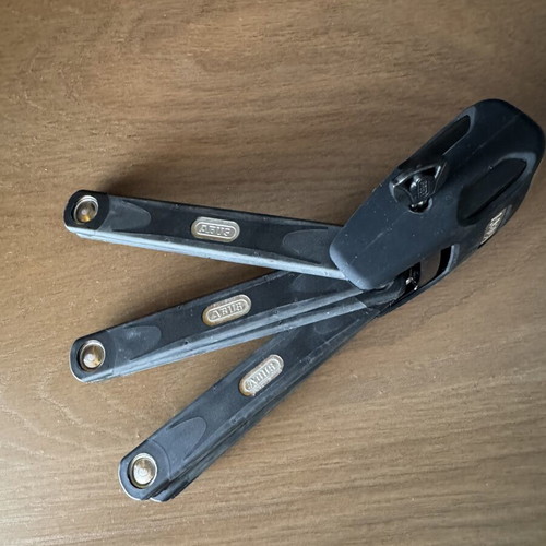 Abus Bordo 6000 Folding Articulated Lock 100cm like new