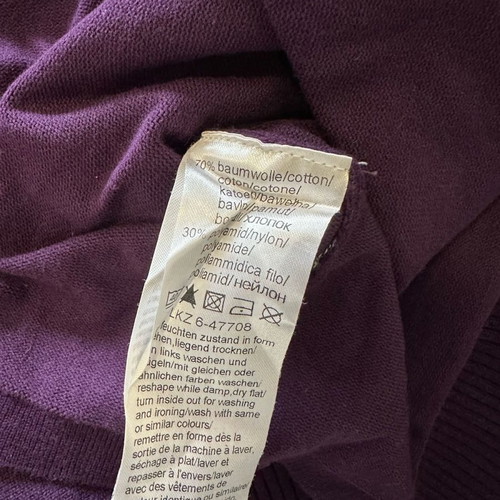 Purple elastic top size M/L