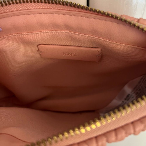 Mango women's shoulder bag pink like new