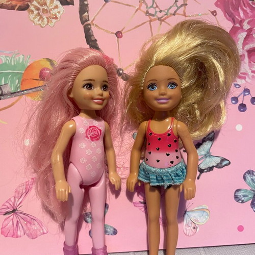 Barbie Chelsea used, set of 2 dolls