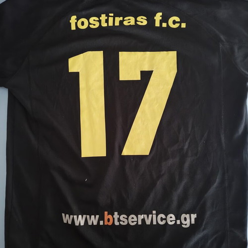 Fostiras F.C. Jersey No. 17 used, size L, authentic