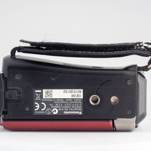 Panasonic HC-V10 High Definition Camcorder used, 63x optical zoom
