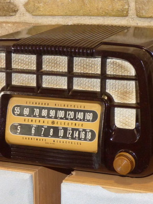 General Electric Lamp Radio '40, vintage tabletop
