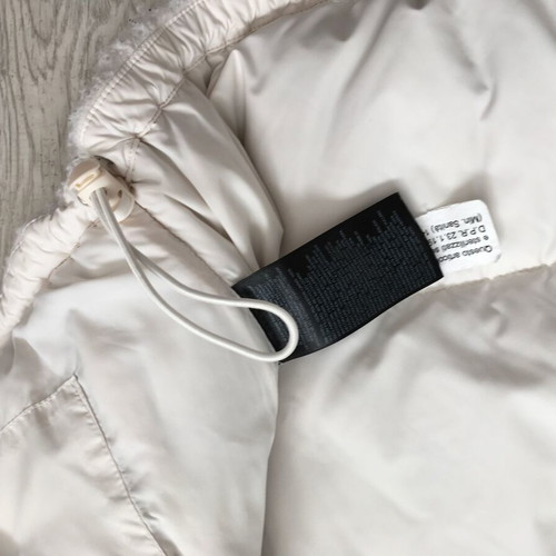 The North Face Nuptse Cropped High Pile Down Jacket used, cream, size S