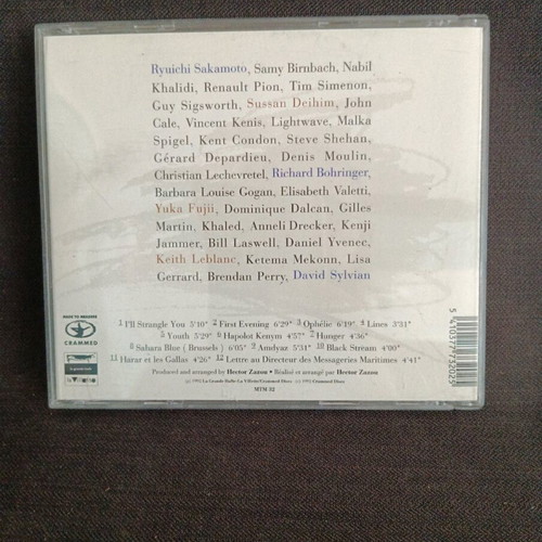 Hector Zazou Sahara Blue CD like new, electronic