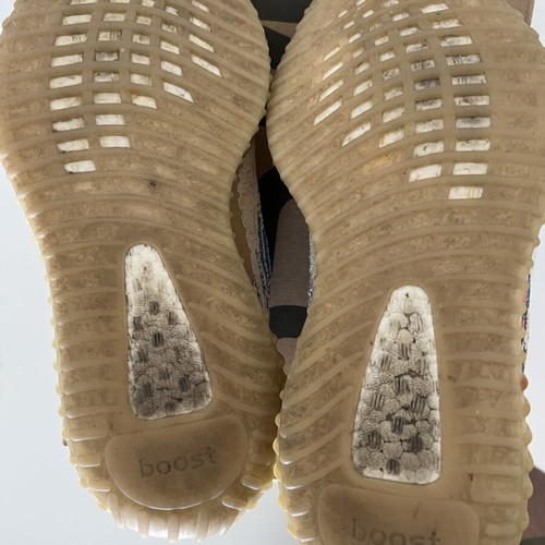 Adidas Yeezy 350v2 sneakers, multicolor, size 42.5