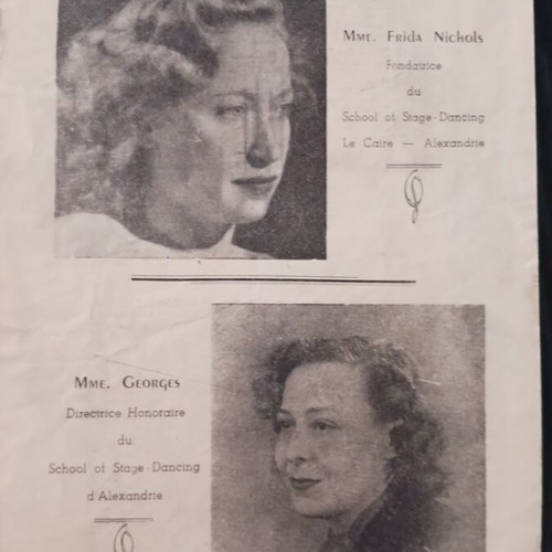Grand Ballet Cassique magazine used, Cairo Egypt 1955