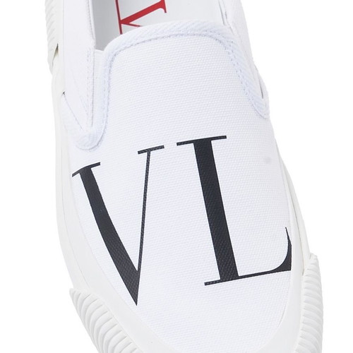 Valentino Garavani VLTN slip-on sneakers white like new size 43