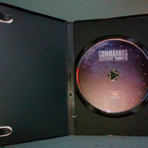 Commandos Strike Force PC DVD ROM like new, collectible edition