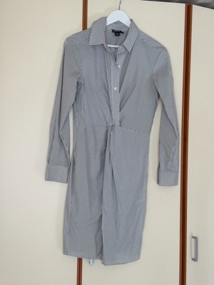DKNY Shirt Dress like new, blue and white stripes, size M