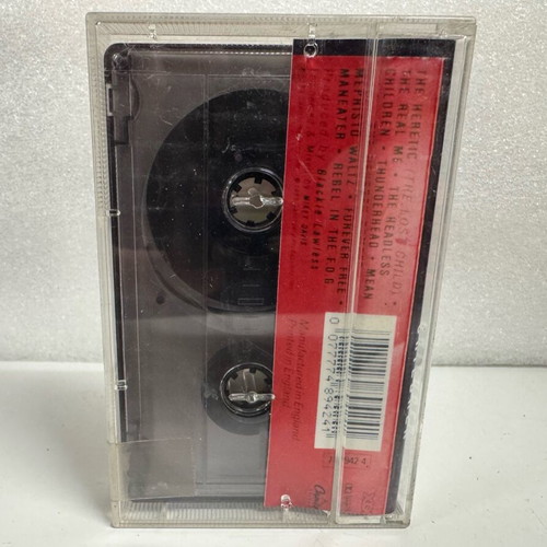 W.A.S.P. Inside The Electric Circus cassette tape like new
