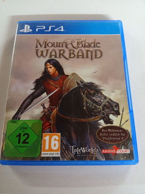 Mount & Blade Warband PlayStation 4 (PS4) like new, German cover