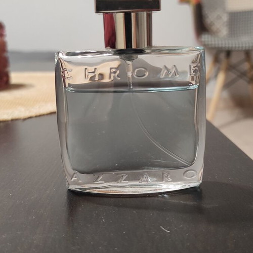 Azzaro Chrome Eau de Toilette 30ml used, men's fragrance