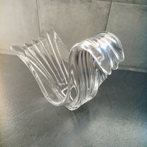 Crystal decorative in the shape of a duck