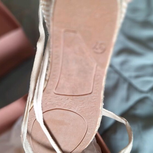 Workshop espadrilles like new size 37 beige