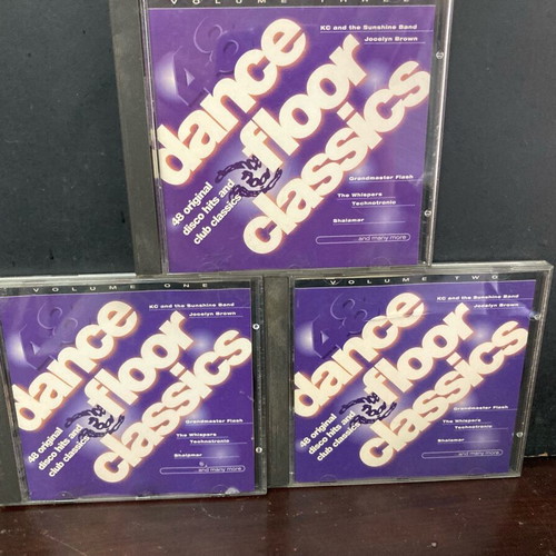 Dance Floor Classics Volumes 1, 2, 3 CD used, pop