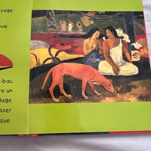 Où es-tu Monna? interactive children's book, like new, Greek language
