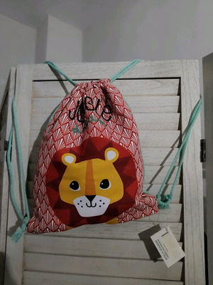 Children's lion backpack new multicolor