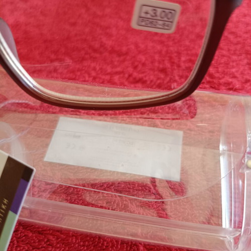 Optosquad PL1124 Presbyopia Glasses New Brown Matte Rectangular Frame
