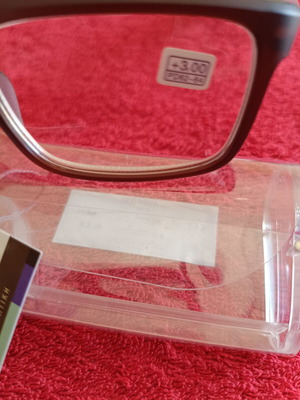 Optosquad PL1124 Presbyopia Glasses New Brown Matte Rectangular Frame