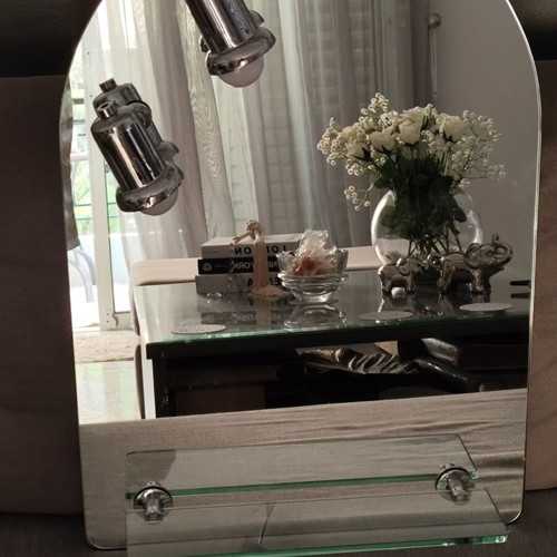 Bathroom mirror like new, 65x45.5 cm