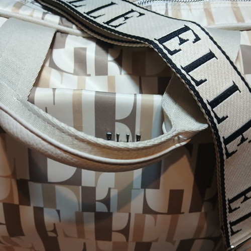 Elle handbag large, new, beige