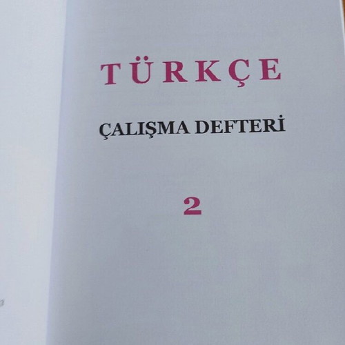 Turkish Language Workbook for 2nd Grade New