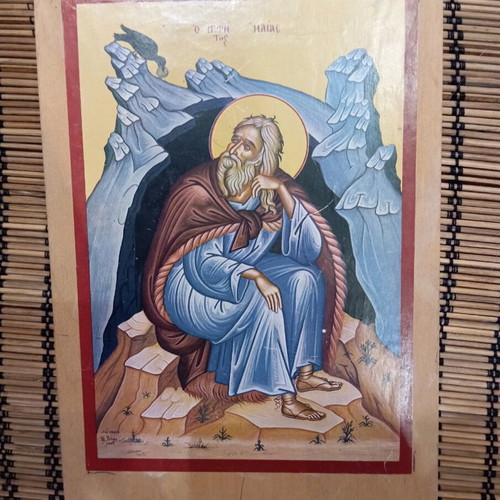 Prophet Elias icon used 17×24