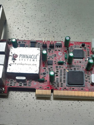 Pinnacle PC TV used, computer television card