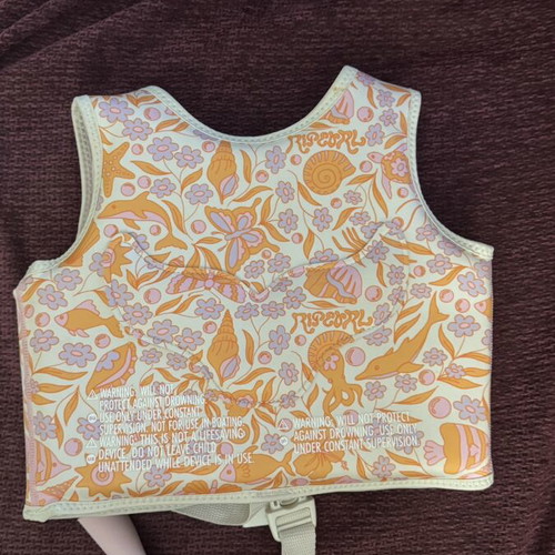 SunnyLife child swimming vest Ocean Magic Pink age 1-2 like new