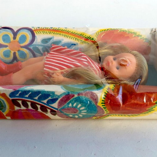 Nantia vintage baby doll 1970s, sealed