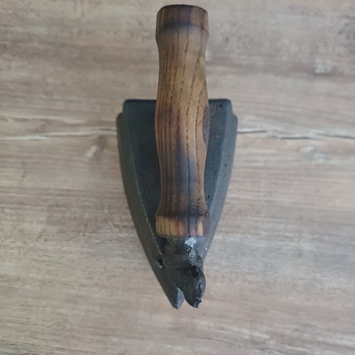 Cast iron iron used, vintage toy