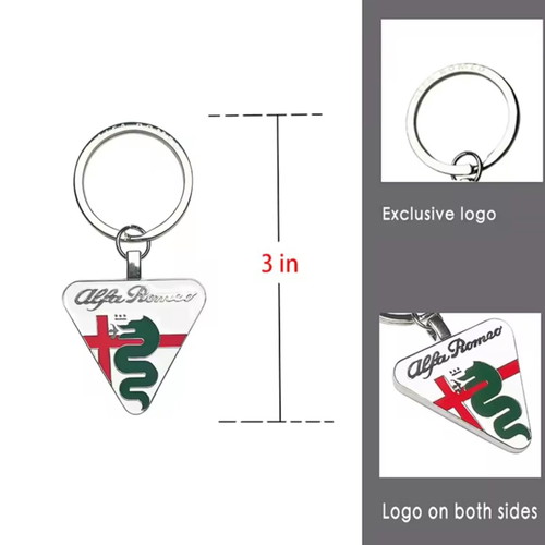 Alfa Romeo metal keychain new in gift packaging