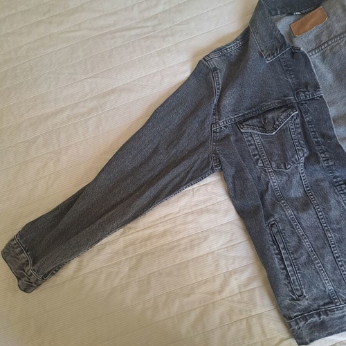 Zara Jean Jacket dark gray XL like new
