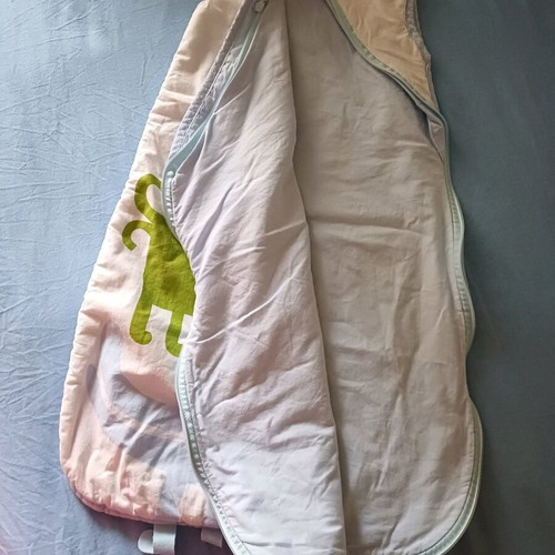IKEA Barnslig Baby Sleeping Bag like new with colorful monster design