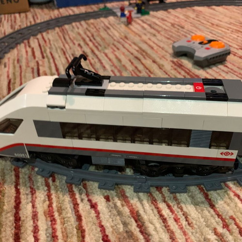 Lego 60051 train used, functional and almost complete