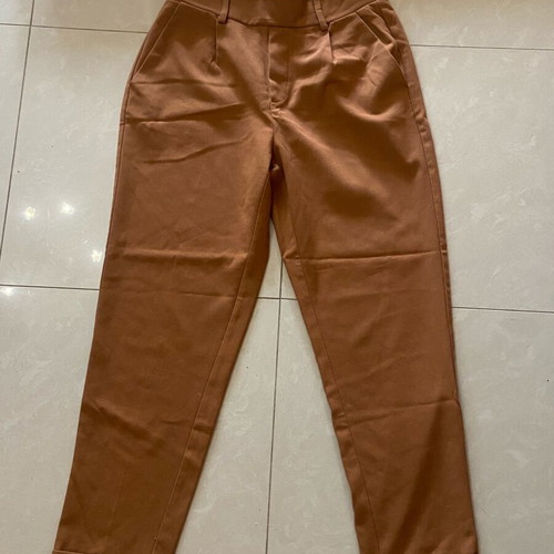 Stradivarius women's pants like new, brown, comfortable fit